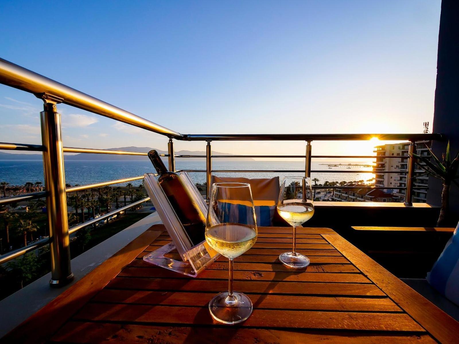 Sea Side Apartment Vlora Kültér fotó